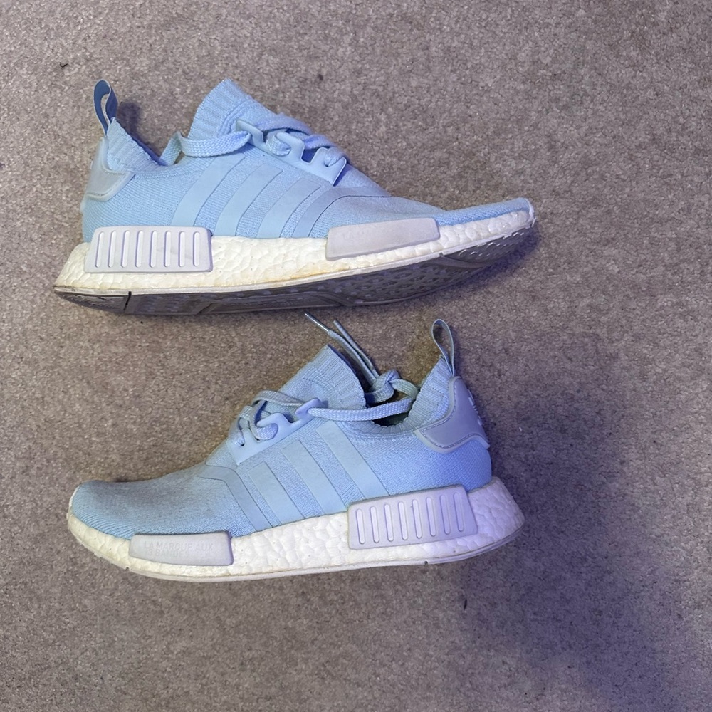 Adidas Light Blue NMD Sneakers
